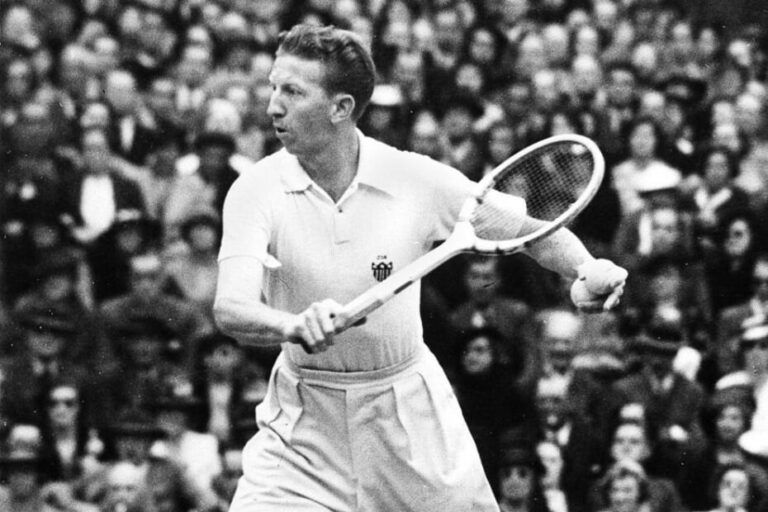 Don Budge at Wimbledon