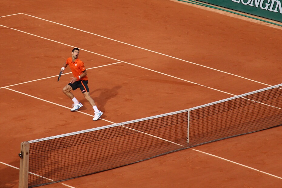 Novak Djokovic at 2015 French Open