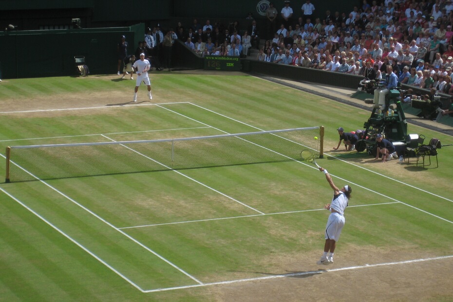 Rafael Nadal at Wimbledon